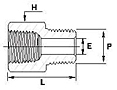 Pipe Adapter GAAMF